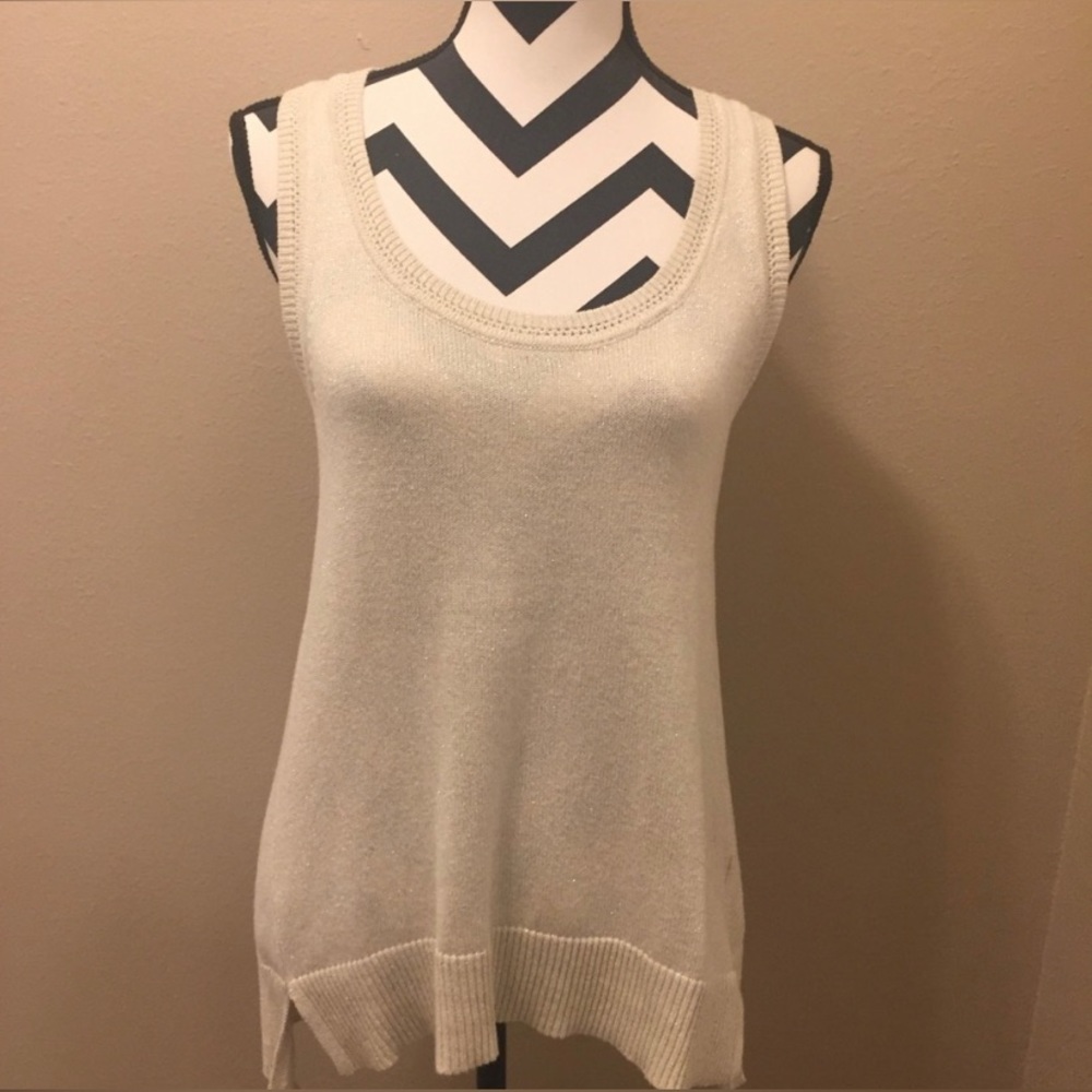 BANANA REPUBLIC Halter Sweater Sparkle small
